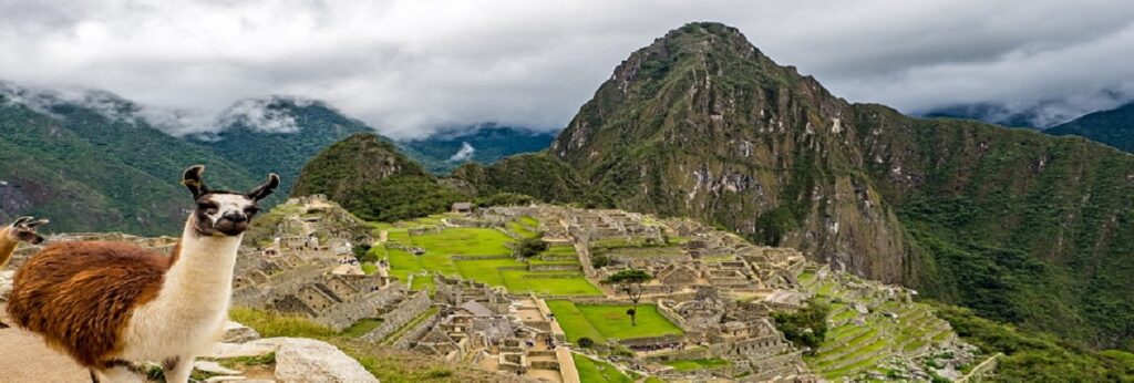 heilige vallei met Machu Pichu