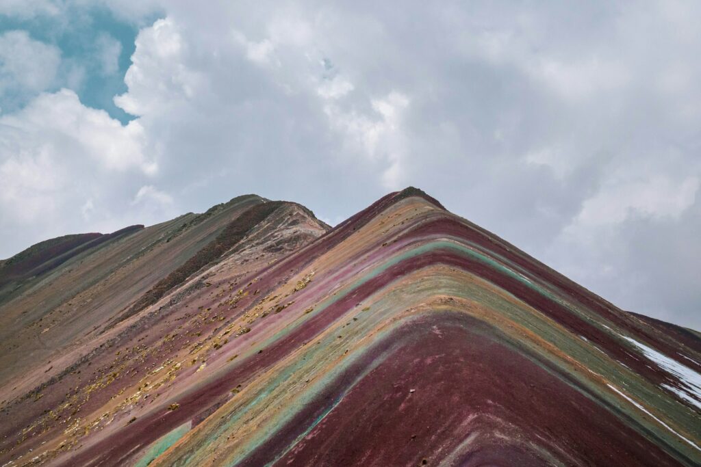 Rainbow Mountain in Sacred Valley, Peru
